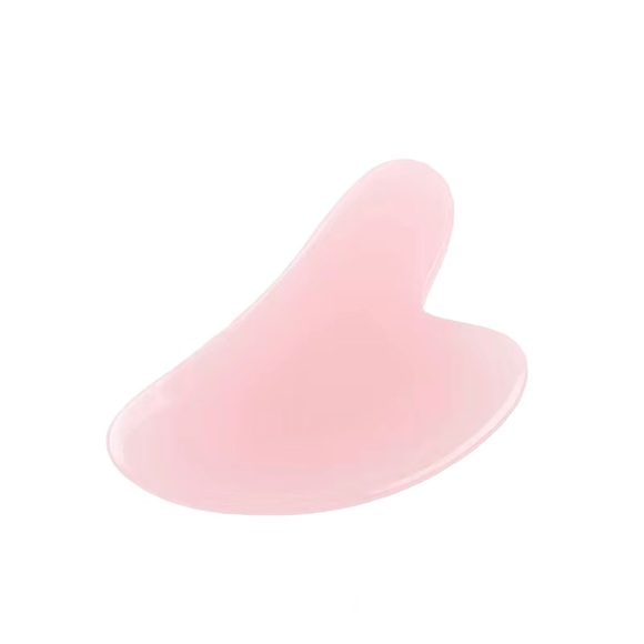 🆕 Rose Quartz Gua Sha Facial Massage Set - Picture 5 of 6
